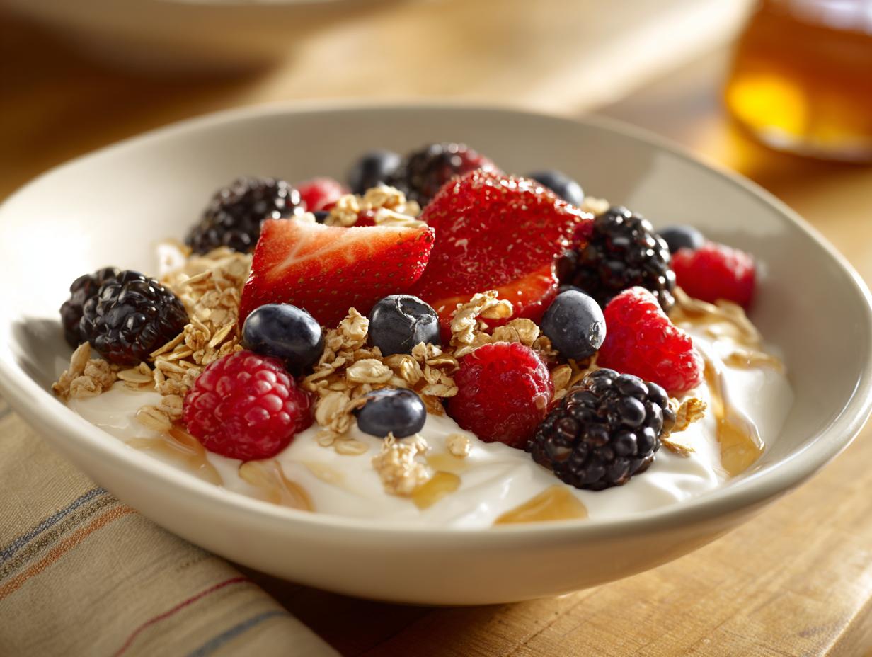 Home 11 5-Minute Healthy Greek Yogurt Bowl That Keeps You Full