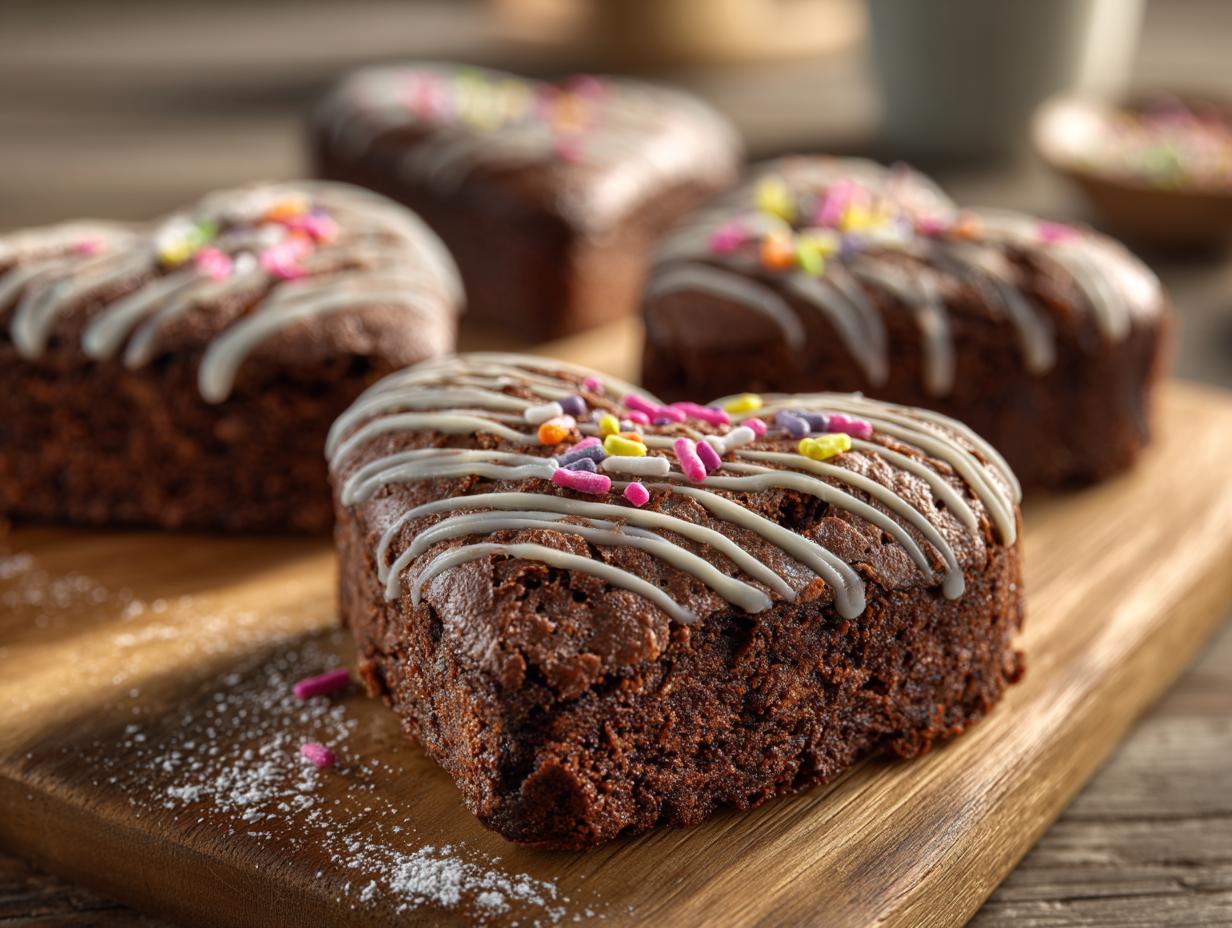 Home 7 5-Ingredient Valentine Brownie Hearts: Irresistible & Easy Love Treats
