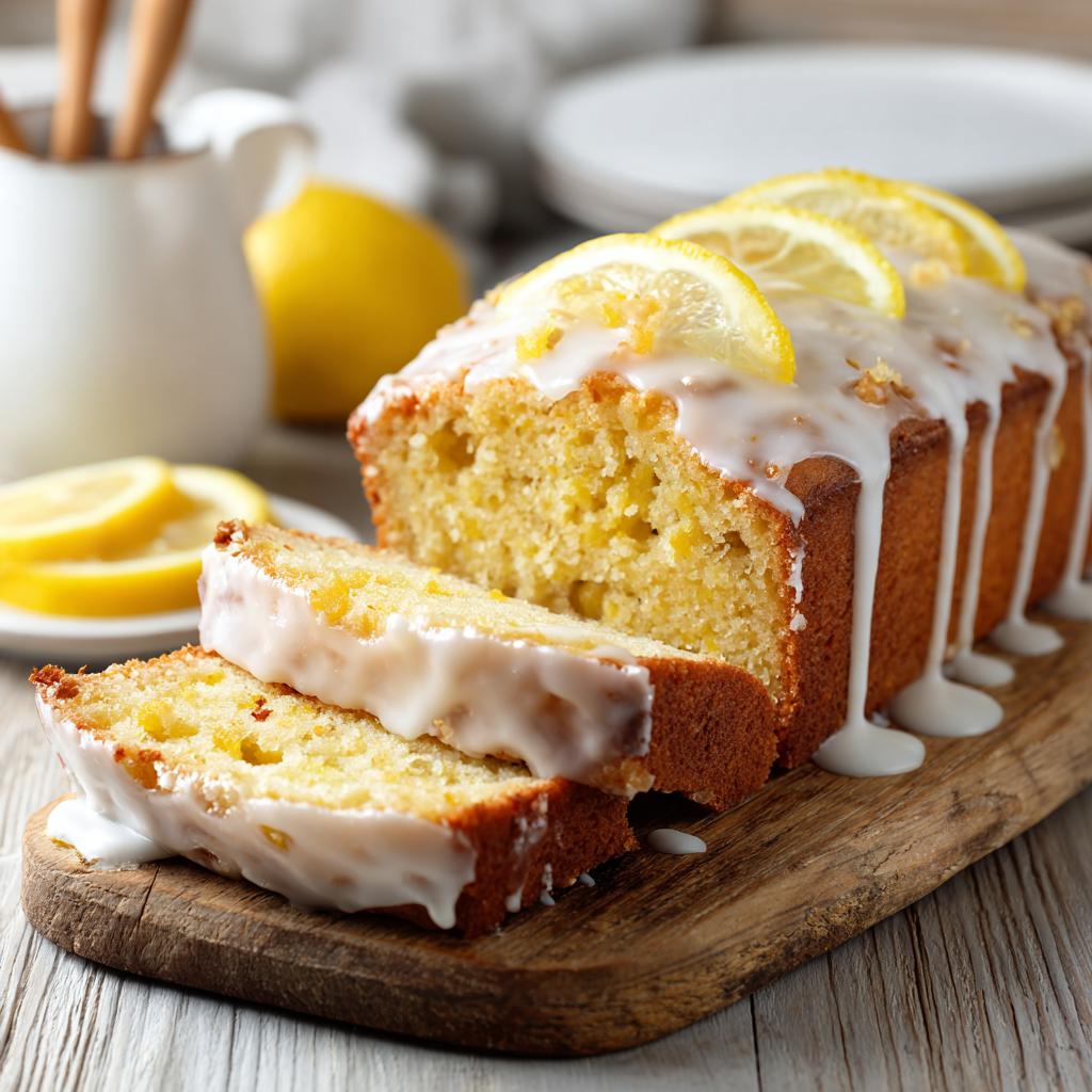 Home 5 Lemon loaf cake recipe with easy lemon glaze